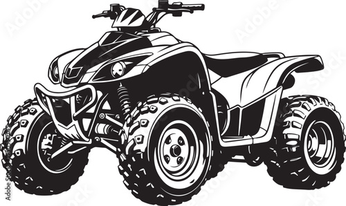 ATV Quad Bike Silhouette