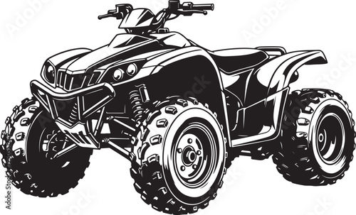 ATV Quad Bike Silhouette