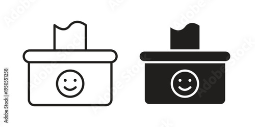 baby wipe icon concept. Simple solid style. line stroke icons