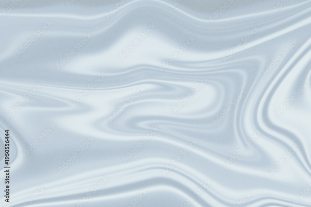 Fototapeta premium Subtle cool blue and white liquid flow abstract background texture with soft swirling motion