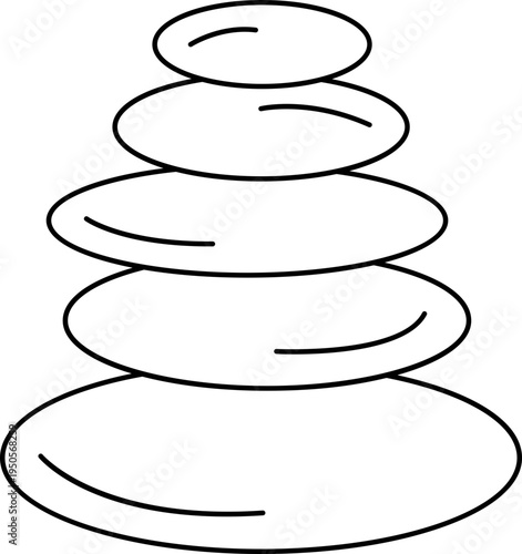 a stack of balanced stones