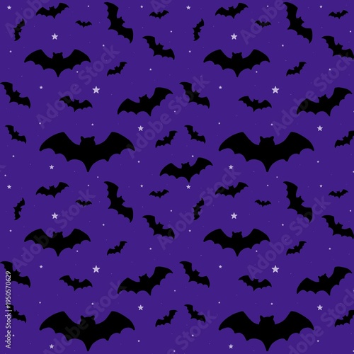 halloween seamless pattern