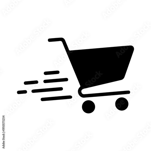 Fast Shopping Cart Icon