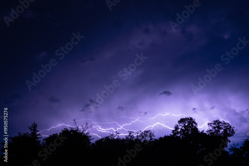 Quadro su tela Nuit orageuse 3