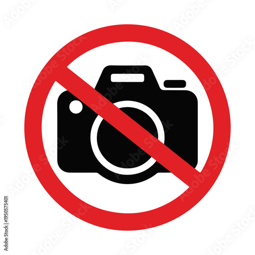 no photography allowed sign