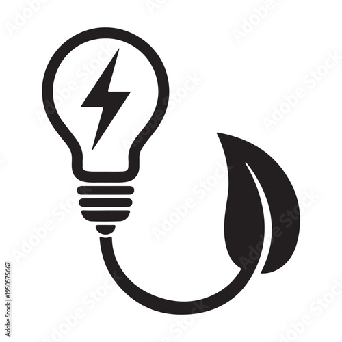 Eco-Friendly Energy Icon