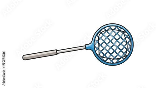 Butterfly Net Illustration.