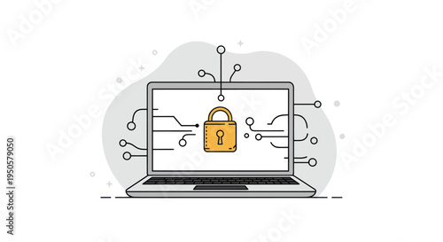 Laptop Computer Security Lock.