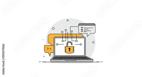 Laptop Computer Security Lock.