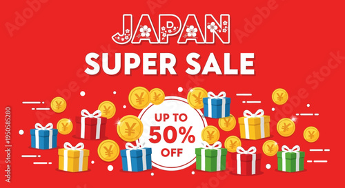 Japan Super Sale Up to 50% Off with Gifts and Coins