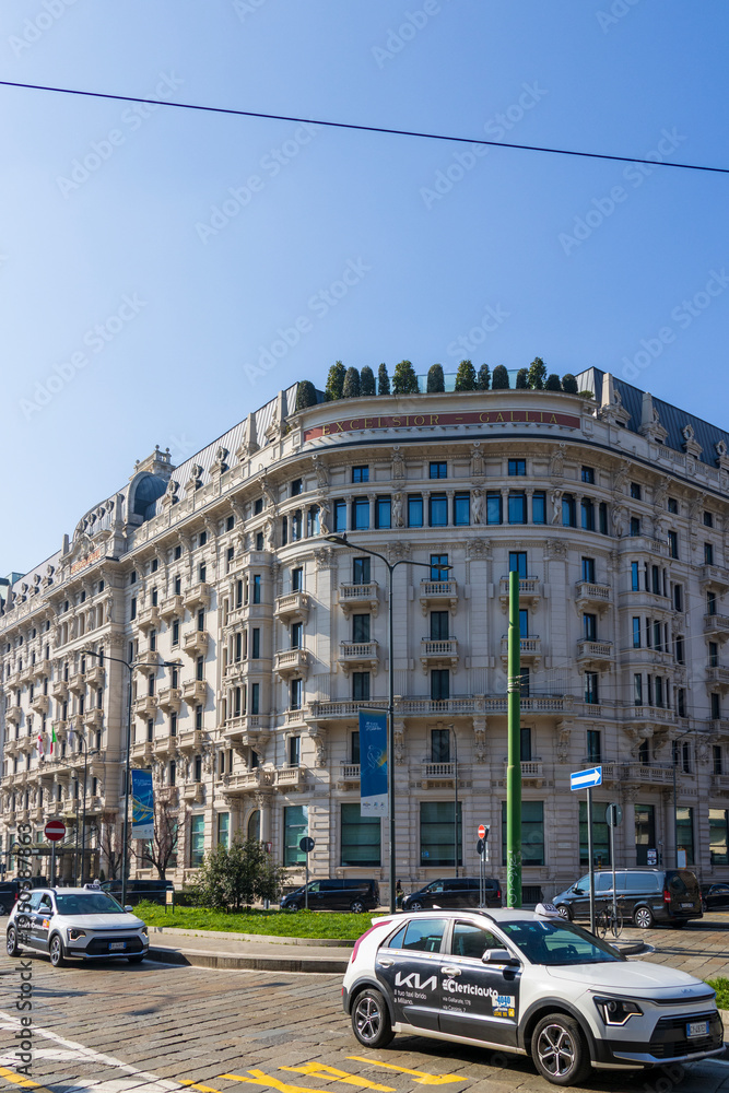 Fototapeta premium Excelsior Hotel Gallia, a Luxury Collection Hotel in Milan Italy IT
