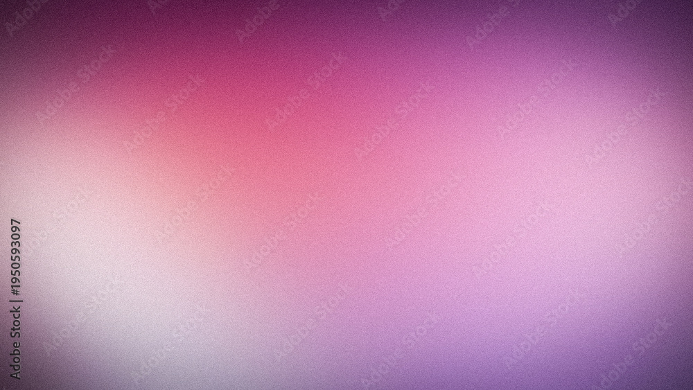 Obraz premium Vibrant grainy gradient background with pink purple and soft white aesthetic tones