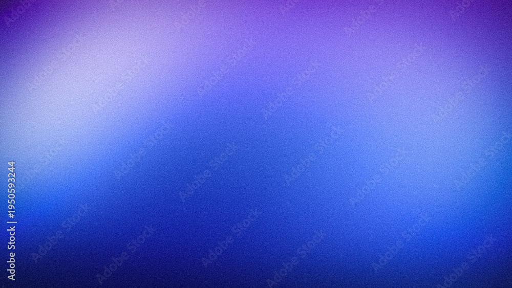 Obraz premium Modern 4K grainy gradient background with vibrant blue and purple neon highlights