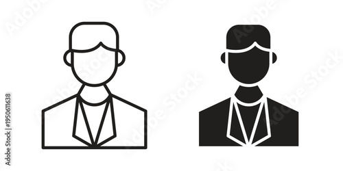 Cashier icon illustration for web design. filled flat icons