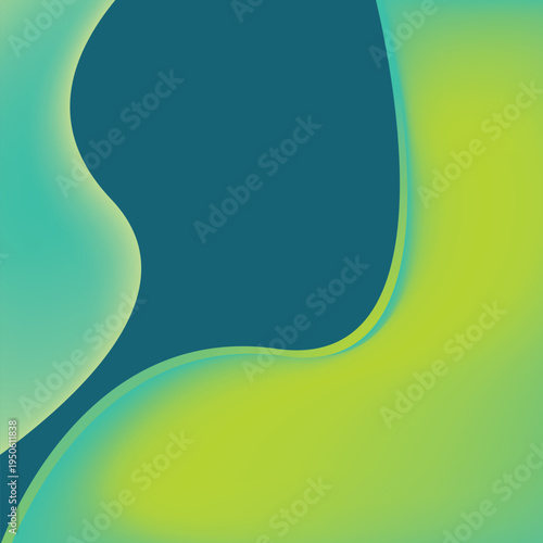 Green Teal and Lime Liquid Gradient Background - Modern Fluid Wave Pattern  patterned wall paper background can be use able as a flyer, sublimation, web backgrounds