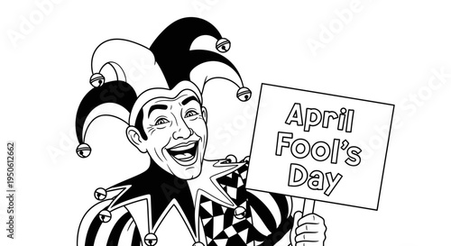 April Fool's Day jester