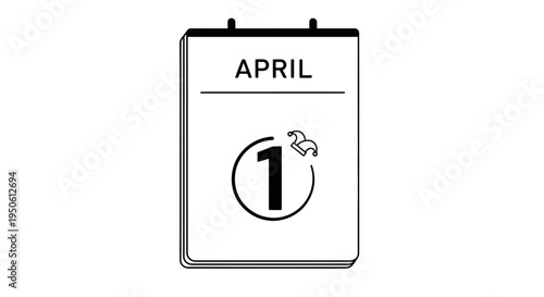 april fools day calendar