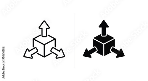 Dimension Arrows Box Commercial