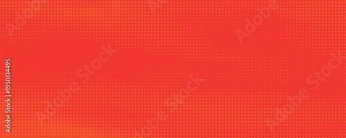 Dots halftone orange color pattern gradient texture with technology digital background. Dots pop art comics with summer background.