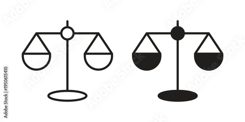 Economies of scale icon illustration for web design. filled flat icons
