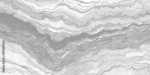 Monochrome abstract background featuring the natural flowing patterns oft grey gradients create a sophisticated, organic texture ideal for interior design.