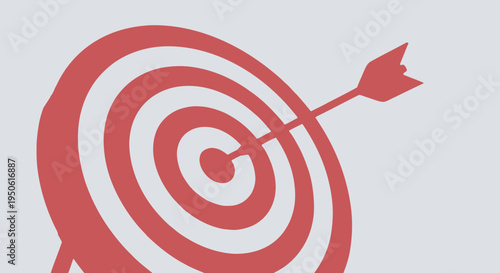 target with arrow, bullseye hit