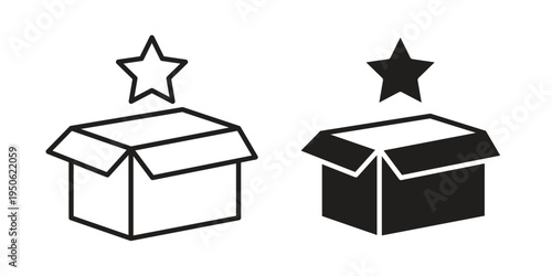 New product icon illustration for web design. filled flat icons