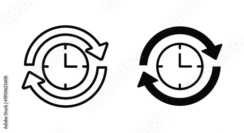 Clock Arrows Cycle Commercial