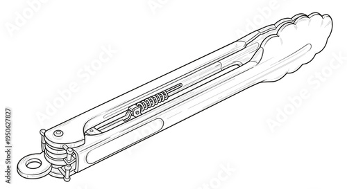 Adjustable wrench with screw mechanism.
