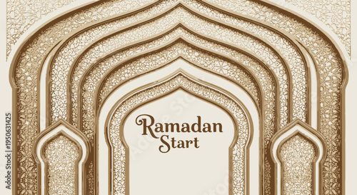 ramadan start, islamic arch