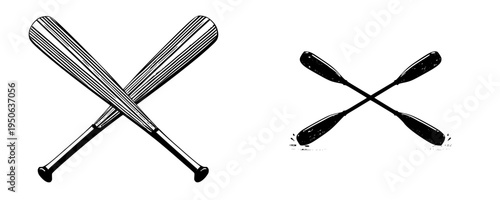 Elegant Oars in Harmony