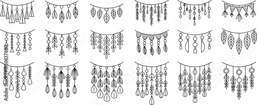 Collection of fringe tassel designs
