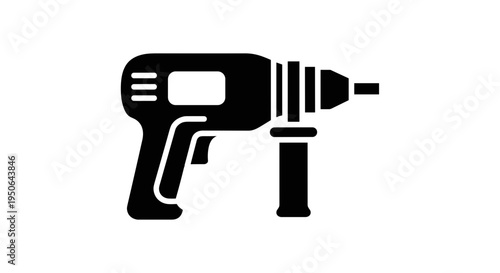 Electric drill tool for drilling holes.