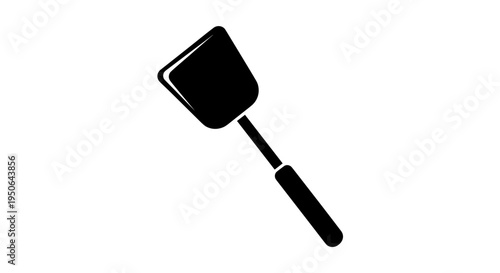 Black Spatula Kitchen Cooking Tool.