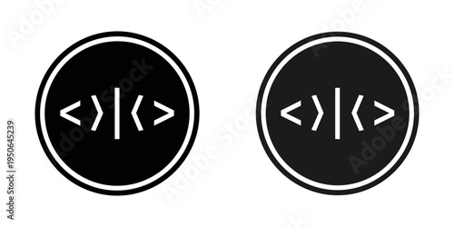 two minimalist play and fast-forward buttons flat design vector illustration