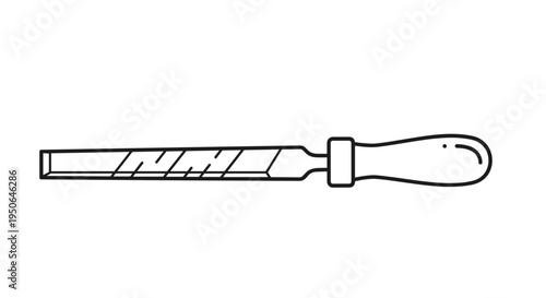 A screwdriver with a handle.