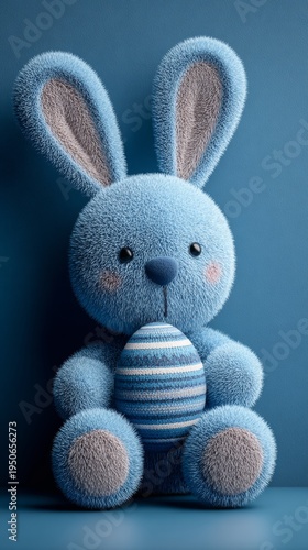 Charming easter bunny: whimsy and heartfelt wishes. Visual identity. Vibrant easter spirit: a bunny's delightful egg display. Dark aesthetic. Abstract neon.