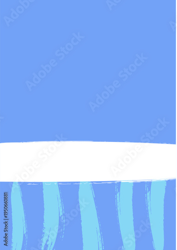 Sea Waves Abstract Brush