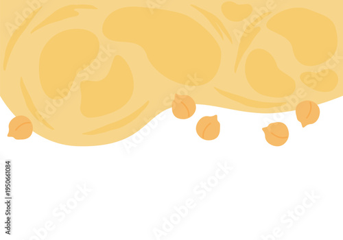 Hummus. Hummus traditional Middle Eastern food. Hummus Restaurant