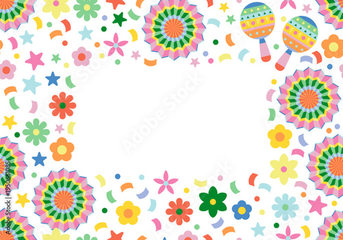 Mexican Fiesta background banner. Cinco de Mayo, Fiesta, Dia De Los Muertas, Day of the dead, Mexican holiday
