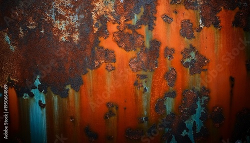 Photographic Filter Texture Effect Vintage Ruined With Acid Rust