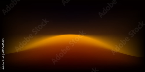 Abstract gradient podium background. black, gold, brown, 3D studio background. Clean scene for product presentation mockup template. eps 10