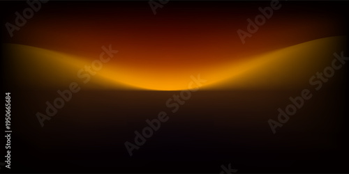 Abstract gradient podium background. black, gold, brown, 3D studio background. Clean scene for product presentation mockup template. eps 10