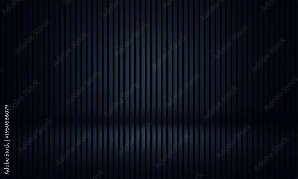 Obraz premium Dark Blue Abstract Vertical Lines Background