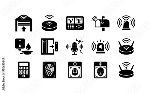 Smart garage opener, driveway sensor pad, irrigation sprinkler controller, smart mailbox sensor, leak detector device, window