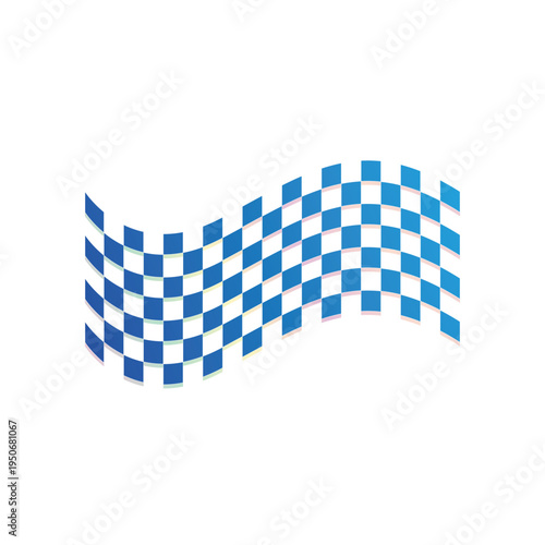 Race flag icon design