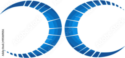 This professional vector illustration is perfect for aerospace, automotive, software development, or corporate branding.