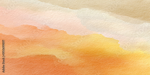 Abstract watercolor art featuring a warm and inviting palette of colors, evoking a sense of tranquility.