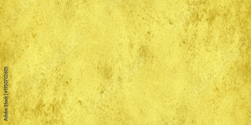 abstract vibrant yellow textured background with mottled plaster effect and brush strokes for design backdrops