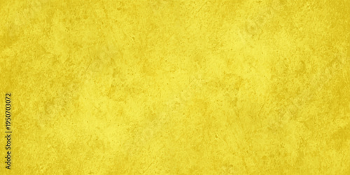 abstract vibrant yellow textured background with mottled plaster effect and brush strokes for design backdrops